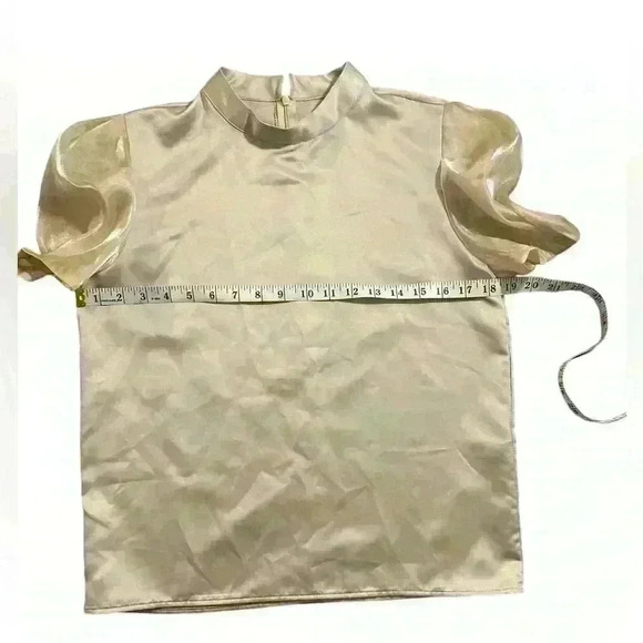 NWT ADOREMEU BOUTIQUE KOREAN PUFFY‎ BLOUSE - Picture 6 of 6